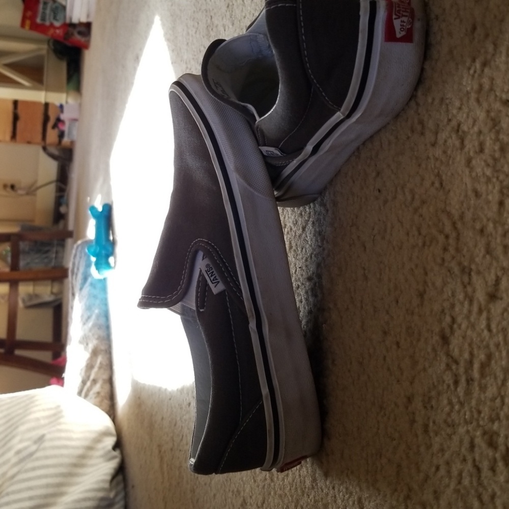 Grey Slip on Van's 7